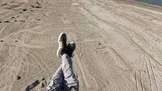 Powered Paragliding. Flight number 2. Salton Sea