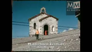 Matterhorn Zermatt Kulm Hotel Sommer 1969 - Agentur Meier zu Hartum
