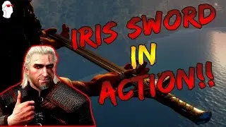 IRIS Sword Effect! - Death March! Difficulty Level [The Witcher 3 - Heart of Stone]
