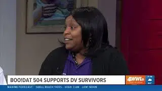 BOO!Dat504 and the New Orleans Family Justice Center on 4WWL Morning Show