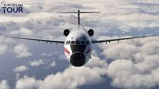 EU TOUR │ MD-82 ✈ Cardiff – Belfast │ EGFF/12 – EGAA/17