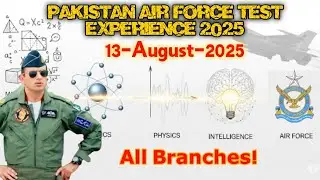 PAF Today Test Experience 2025 | 13 August 2025 | @Ayeshaforcesacademy 