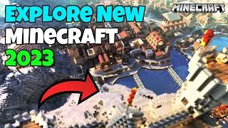 Exploring The Village in Minecraft | Potez Gaming