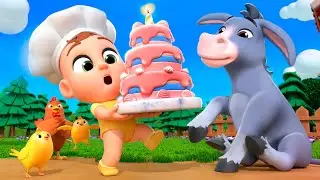 Pat A Cake! Fun on the Farm | Newborn Baby Songs & Nursery Rhymes