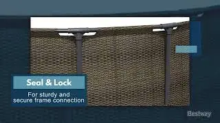Bestway Power Steel 18&rsquo; X 48&rdquo; Round Above Ground Pool Set