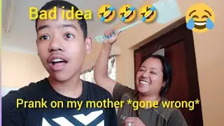 acting like a gangster in front of my mom*prank gone wrong*🤣🤣🤣