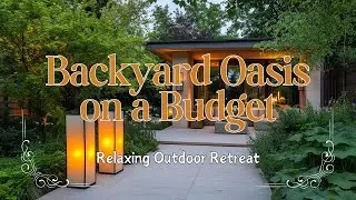 Backyard Oasis on a Budget: DIY Transformation for a Cozy, Relaxing Outdoor Retreat