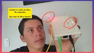 Cambio de Cable de Fibra &Oacute;ptica Da&ntilde;ado 🔧 | Reparaci&oacute;n R&aacute;pida Paso a Paso