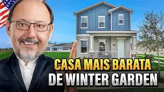 CASA MAIS BARATA DE 2024 EM WINTER GARDEN NOS EUA!