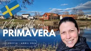 SUECIA: 🌷D&iacute;a de primavera, c&oacute;mo es mi pueblo n&oacute;rdico?, el t&uacute;nel de ski y el centro de Torsby