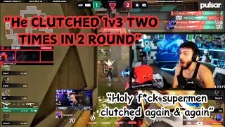 Tarik Reacted to EG supamen's INSANE 1v3 Clutches Against MIBR