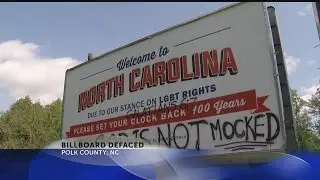 Billboard Defaced