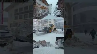 This is Gerlos, Austria 🇦🇹❄️❄️❄️ #Snow #Snowfall #Alps