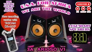 U.S.A For Africa - We Are The World  / Hi-res Music 32-Bit/96Khz - HiFi Vintage Speakers