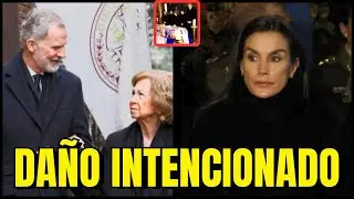 DEMOSTRADO el DAÑO INMENSO e INTENCIONADO de Letizia Ortiz y Felipe a Doña Sofía en el FUNERAL