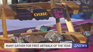 Many gather for first ArtWalk of 2026 in downtown Corpus Christi