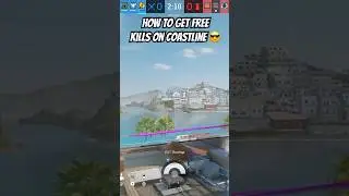 #35 R6 SIEGE TIPS: INSANE Coastline Throw 😎 #rainbowsixsiege #brady #beginners #viralvideos #short