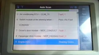 DS708 on a 2001 Peugeot 307 2.0HDI