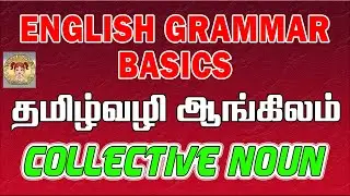 தமிழ் வழி ஆங்கிலம் | English Grammar Lessons For Beginners In Tamil | Collective Nouns In English