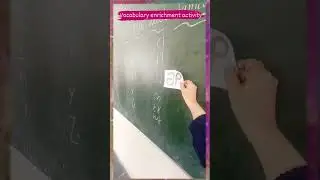innovative way of teaching vocabulary #education#india #school#english#explore  @ICONHIGHSCHOOLpdtr