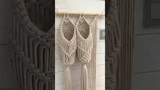 Making Macrame Wall Basket | Macrame Wall Hanging Ideas | Bottle or Jar Holder