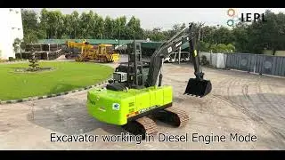 SANY Hybrid Excavator | Electrical + Diesel Conversion by IEPL | India | Infra Engineers India