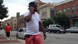 Walking Eutaw Street, Baltimore, U.S.A.