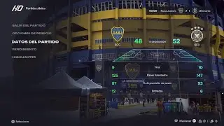 Boca Juniors vs Alemania - Máxima dificultad