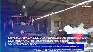 Expectativa da escola Princesa do Igaraçu que aborda a intolerância religiosa no samba enredo