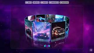Ultimate 3D Circular Image Gallery Slider in HTML, CSS & JS | Glassmorphism UI (2025)