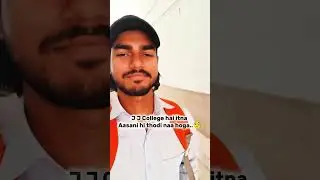 College Admission 🎟️ J J College 🏫 KODERMA 🔥 #students #shortvideo #minivlog