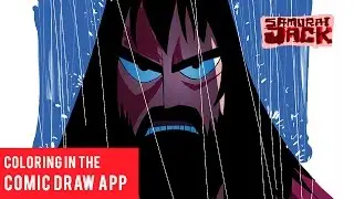 How To Color in Comic Draw App