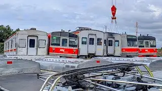 TERIMAKASIH 6133F DAN 203-109F ! PROSES UNSPOOR TM 6133F DAN JR 203-109F & UPDATE  DIPO KRL DEPOK