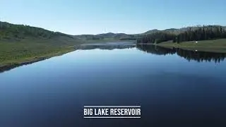 Big Lake Reservoir Drone Video