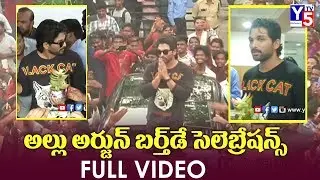 Allu Arjun Birthday Celebrations 2019 | Full Video | Stylish Star Bunny Birthday Celebration | Y5 Tv