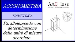 Assonometria Trimetrica - Scala grafica di riduzione (Video 4:3)