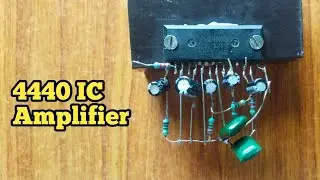 How To Make Amplifier | 4440 Amplifier Making