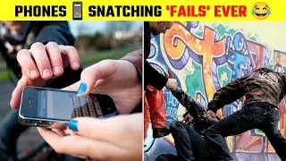 Phones📱Snatching Fails 👎 Ever || Funny Fails Ever😄 || #mobilesnatchingfails #funnyfails