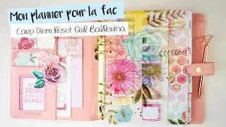 Mon planner pour la fac - Carp Diem Reset Girl Ballerina