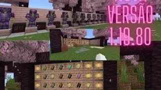 nova vers&atilde;o do Minecraft pocket edition oficial 1.19.80 review