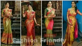 Wedding saree designs/ latest party wear saree collection 2019 /silk sarees - Fashion  Friendly