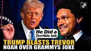 'He did a terrible job': Trump blasts Trevor Noah's Epstein joke at Grammys