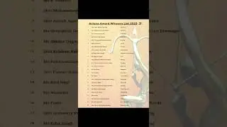 Arjuna Award Winners List 2023#sorts #viral #gk #india #arjina #ssc #mp #trendingshorts #viralvideo
