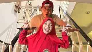 AQILA TEST HER COURAGE IN A HAUNTED HOUSE