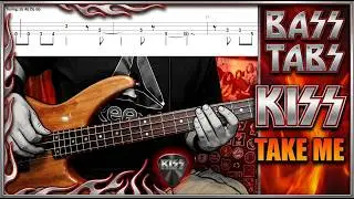 Take Me by Kiss - Bass Cover with Tabs Play-Along