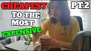 Most Cheap To The Most Expensive Ramen Taste Test pt.2
