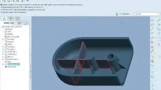 create trajectory rib using pro -e 5