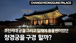 [창경궁] 조선시대 궁궐 그리고 일제에 동물원이었던 창경궁을 구경할까? ㅣ CHANGGYEONGGUNG PALACE