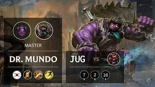 Dr. Mundo Jungle vs Shyvana - KR Master Patch 9.19
