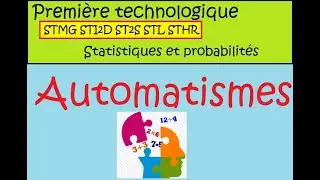 Première technologique automatisme   STMG STI2D épreuve commune   sujet 3523